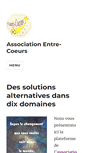 Mobile Screenshot of entre-coeurs.org
